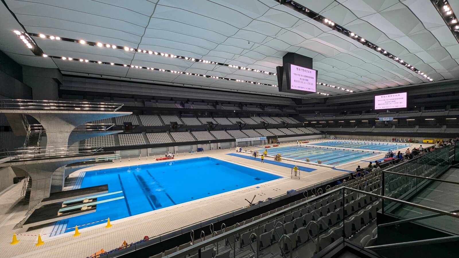 アクアティクスセンター・水泳の日