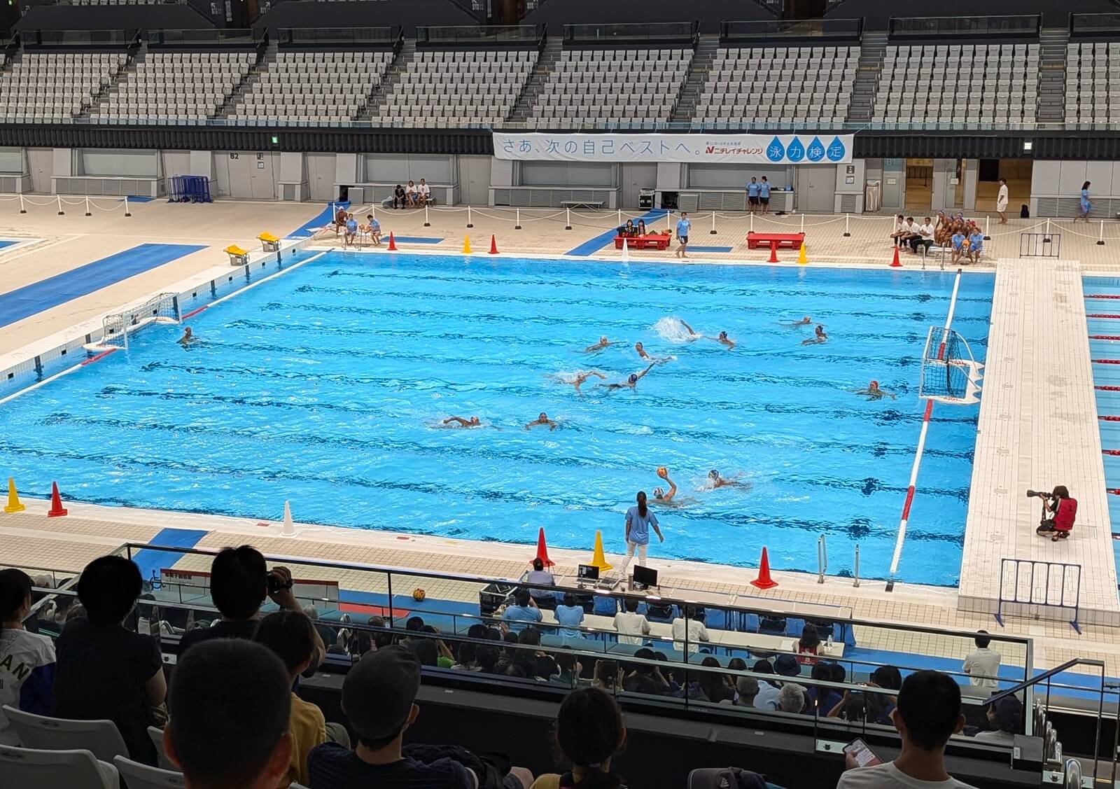アクアティクスセンター・水泳の日・水球