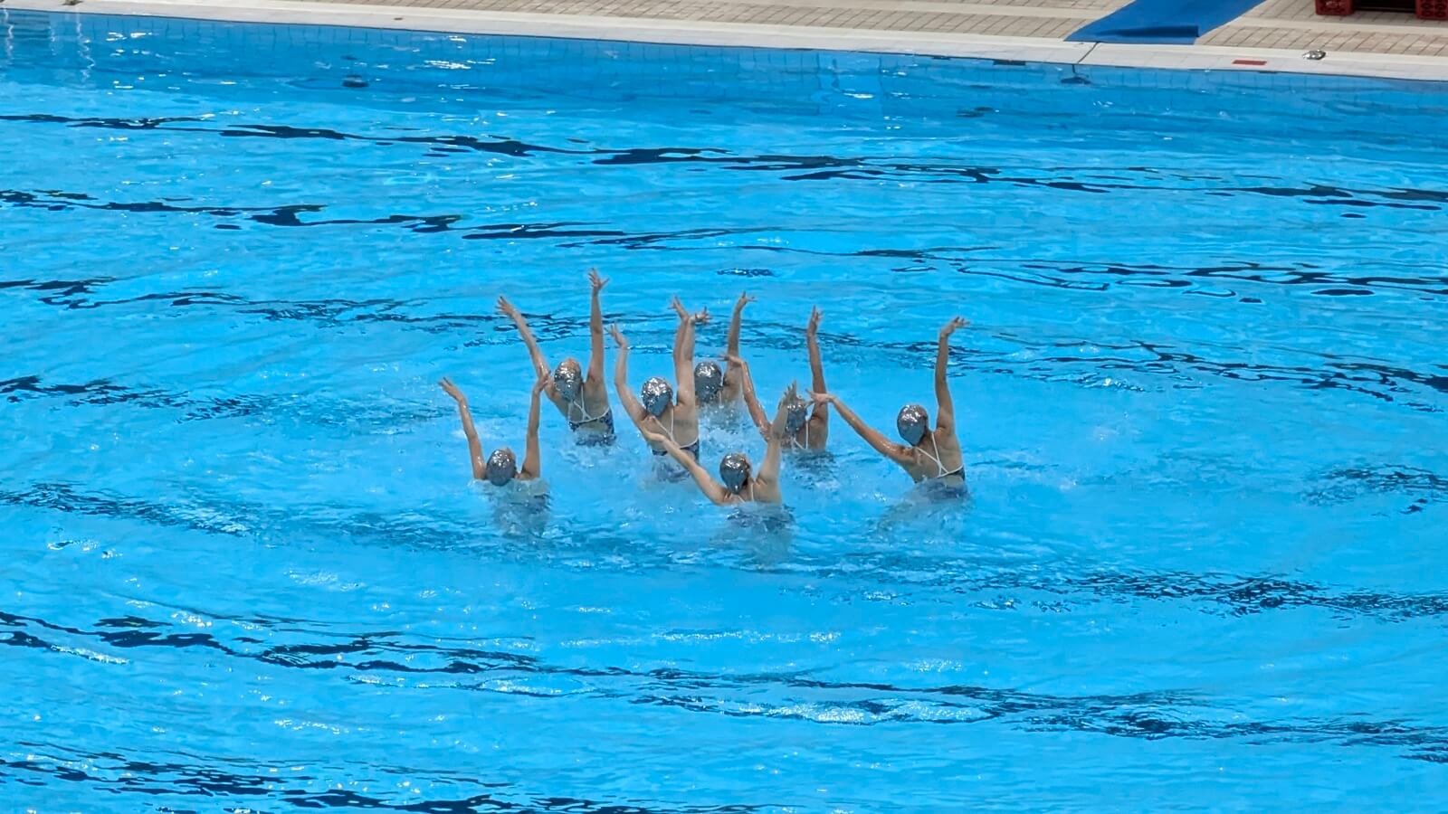 アクアティクスセンター・水泳の日・アーティスティックスイミング