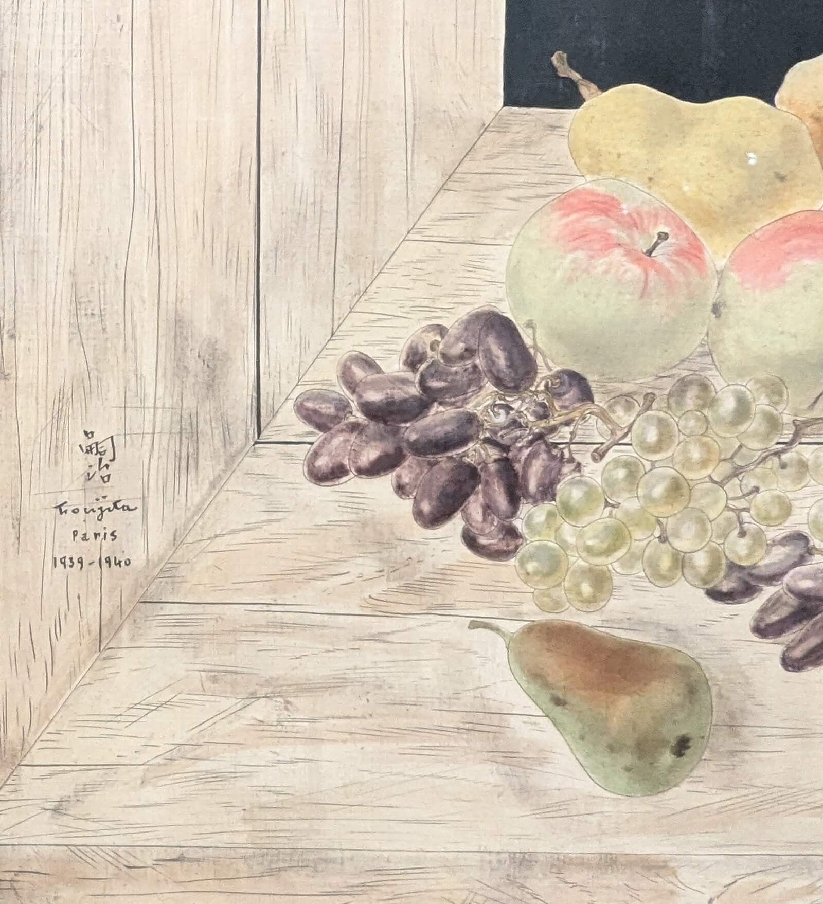 アーティゾン美術館・藤田嗣治/レオナール藤田《猫のいる静物》1939-1940