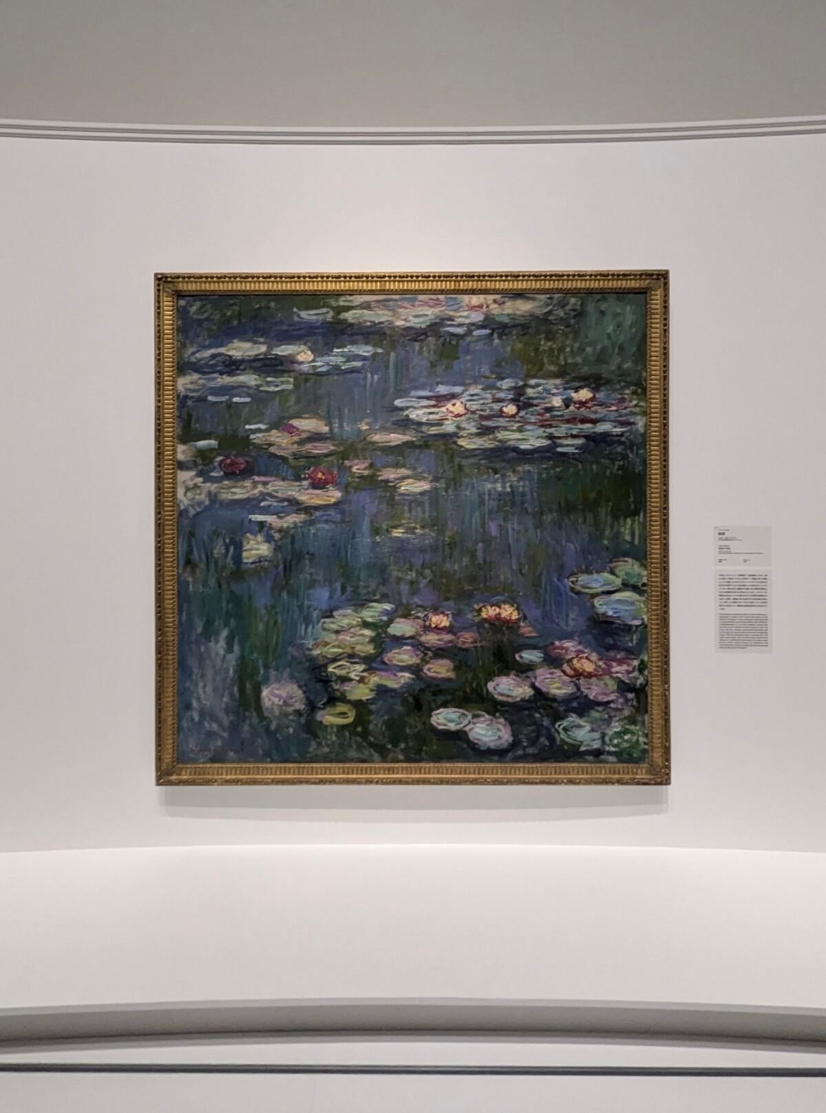 モネ 睡蓮のとき・国立西洋美術館