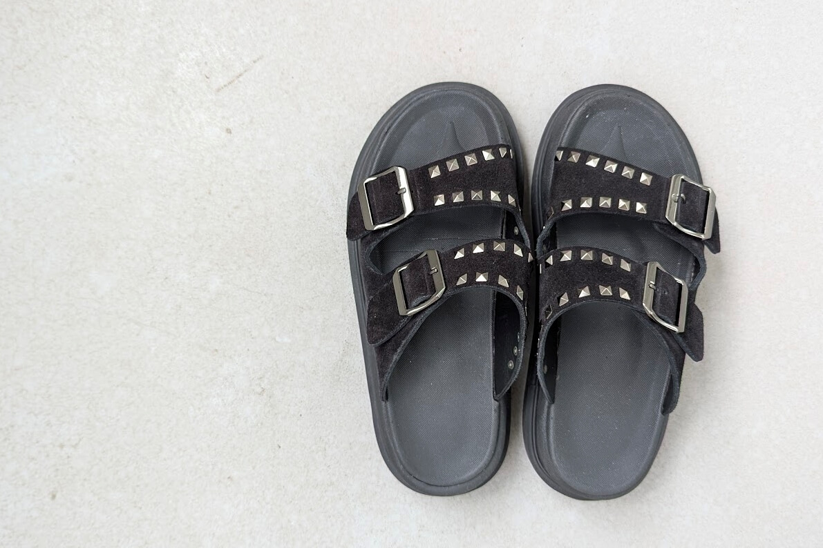 ダブルエイチ・ヒロシツボウチ×干場義雅サンダル