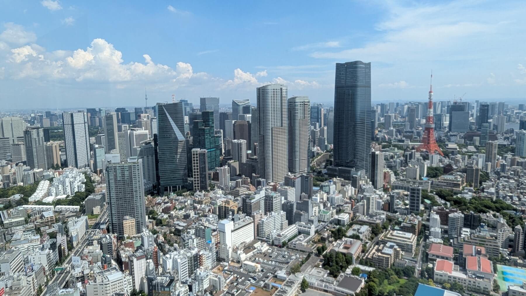 六本木ヒルズからの東京景観