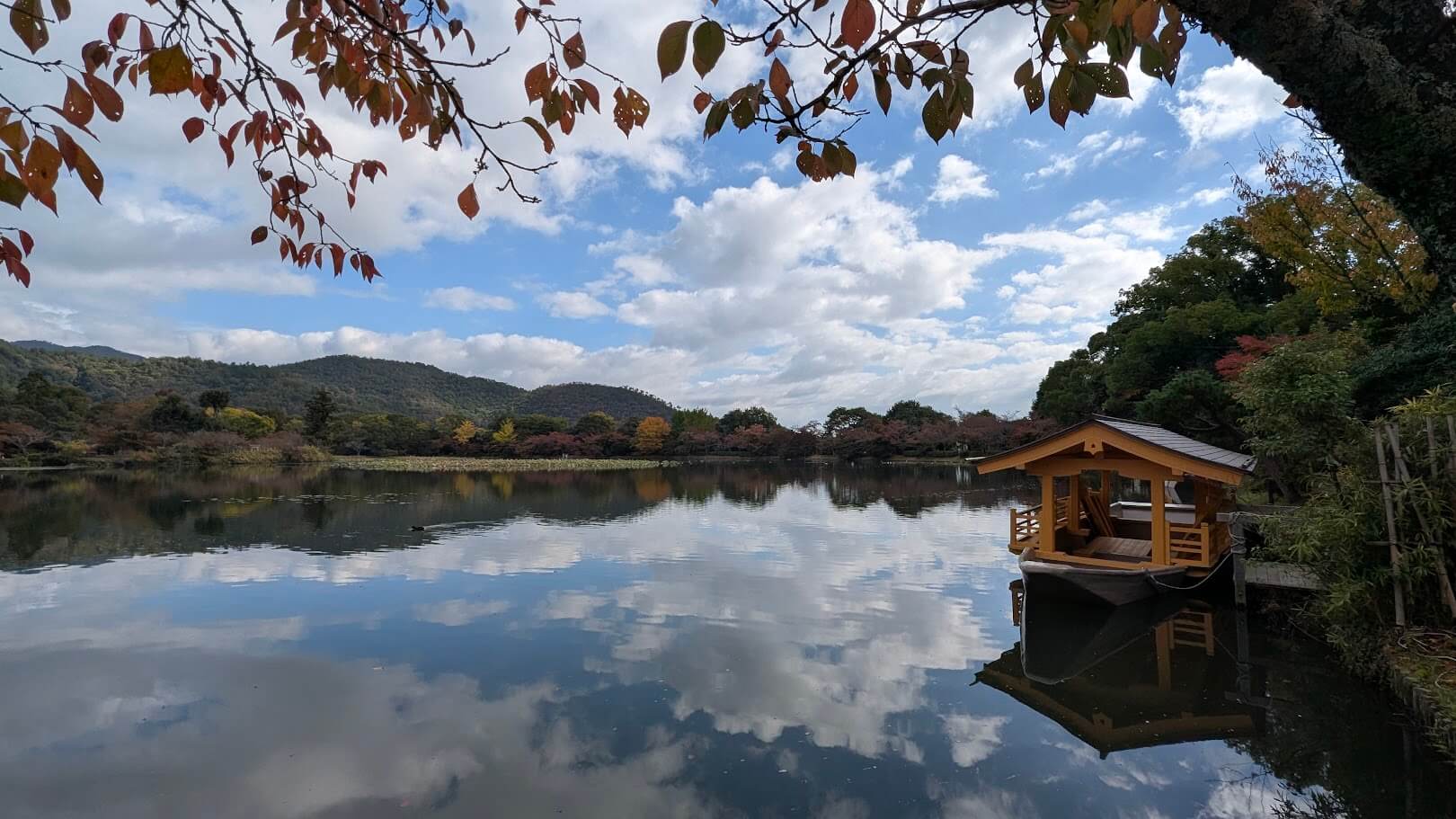 旧嵯峨御所 大覚寺・大沢池