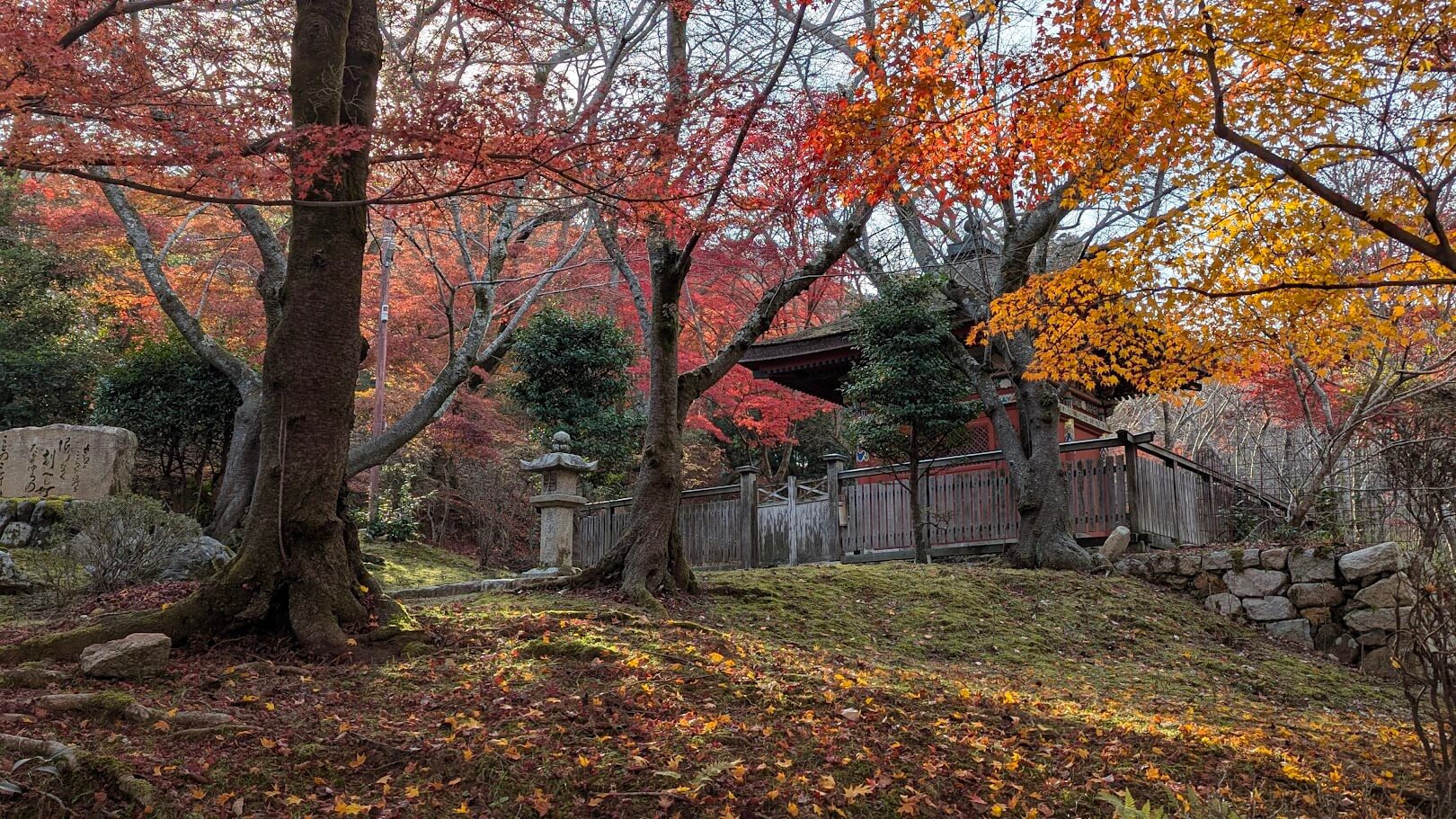 三井寺・観音堂方面