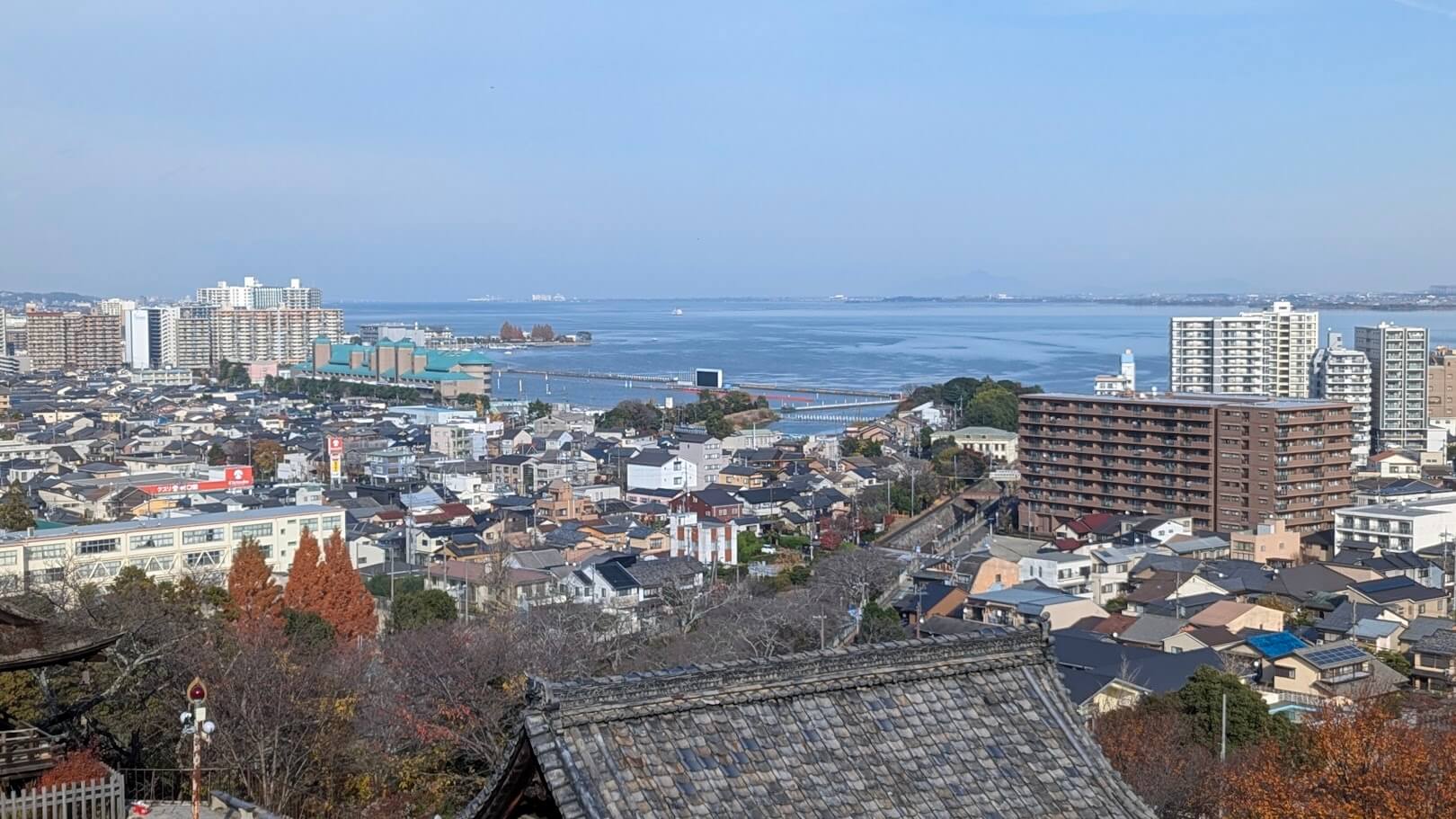 三井寺・観音堂方面