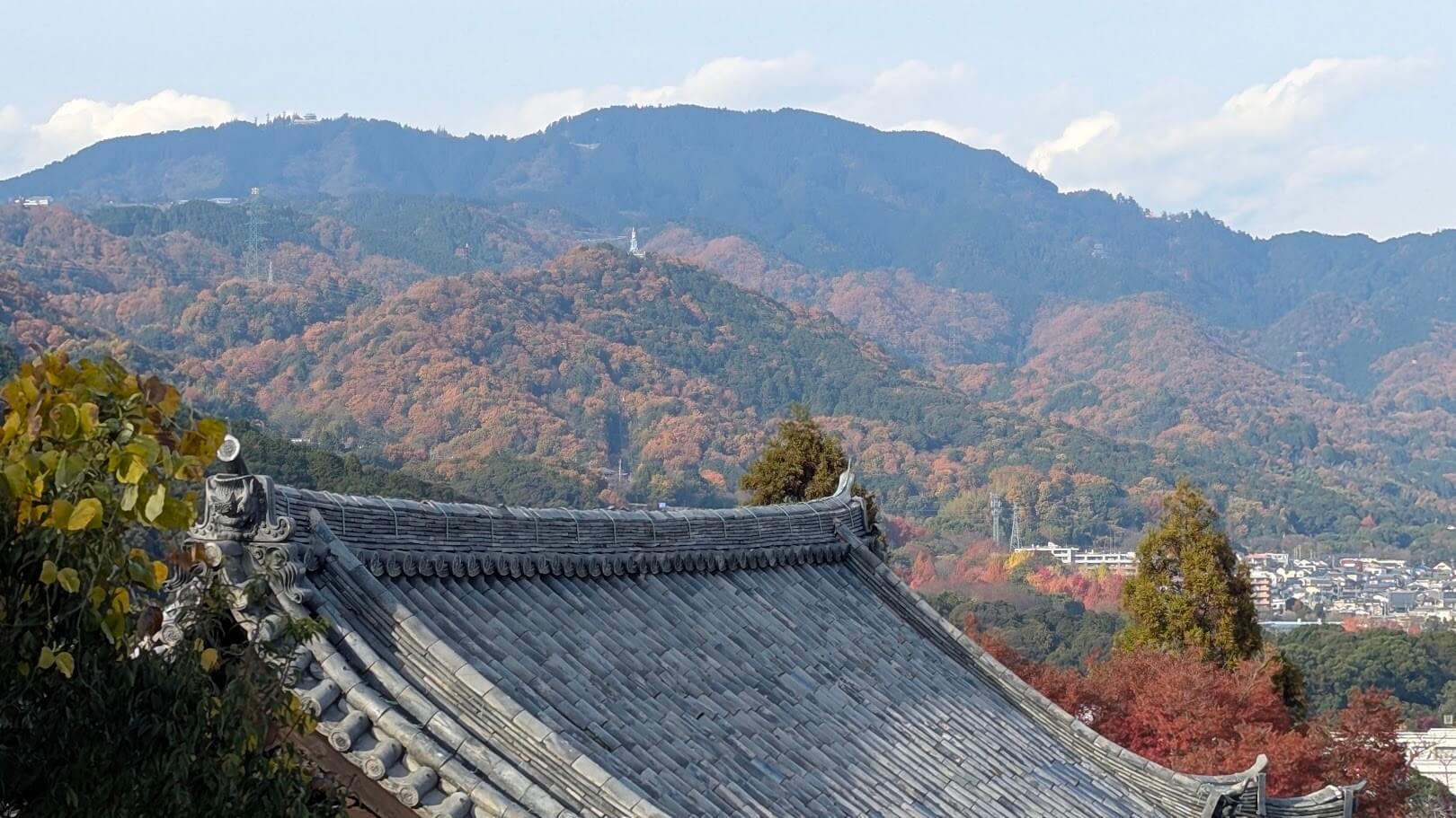 三井寺・観音堂方面