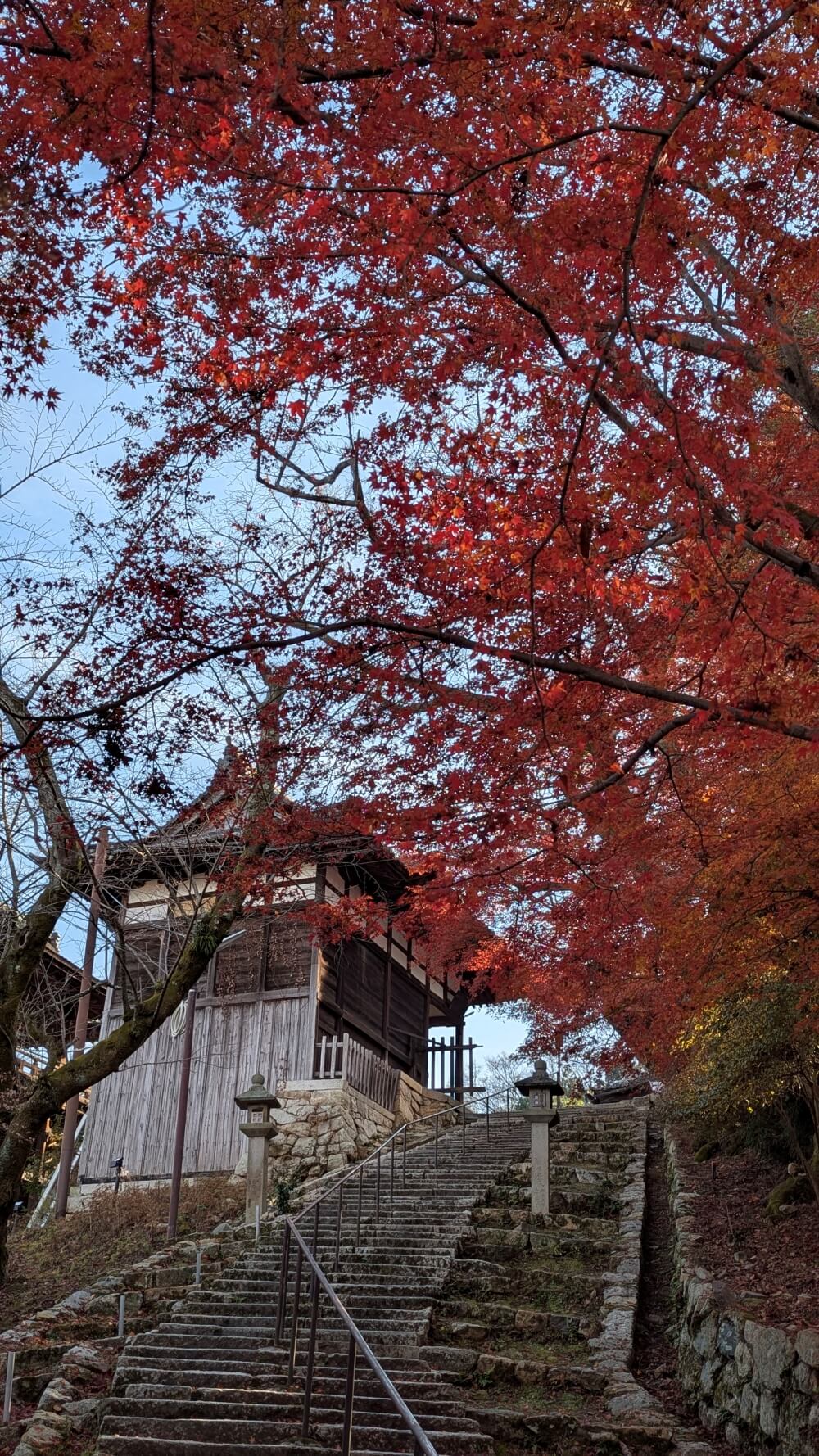 三井寺・観音堂方面