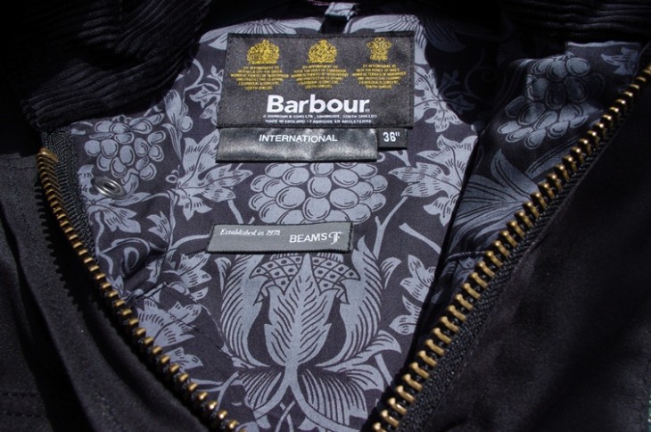 Barbour International Jacket BEAMS F Exclusiveを清水GET 