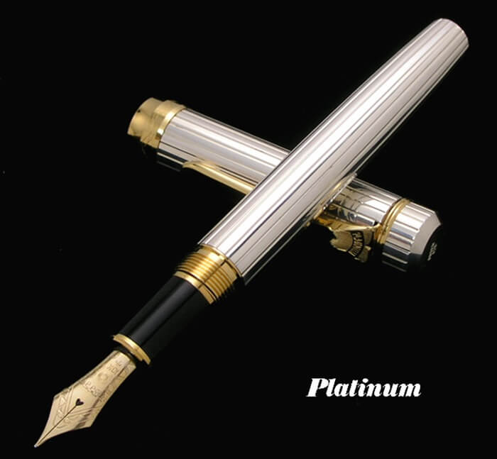プラチナ万年筆　スターリングシルバー　platinum-pen PTS-50000