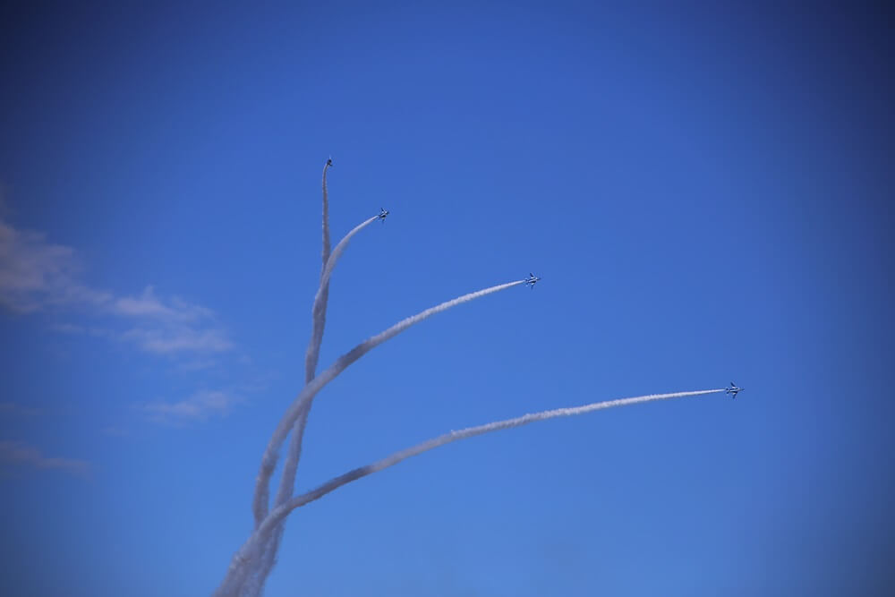 ローリングコンバットピッチ 　ブルーインパルス　西武池袋線　稲荷山公園駅　2014年入間基地航空祭　ROLLING COMBAT PITCH Blue Impulse 2014 iruma  fly team (308)