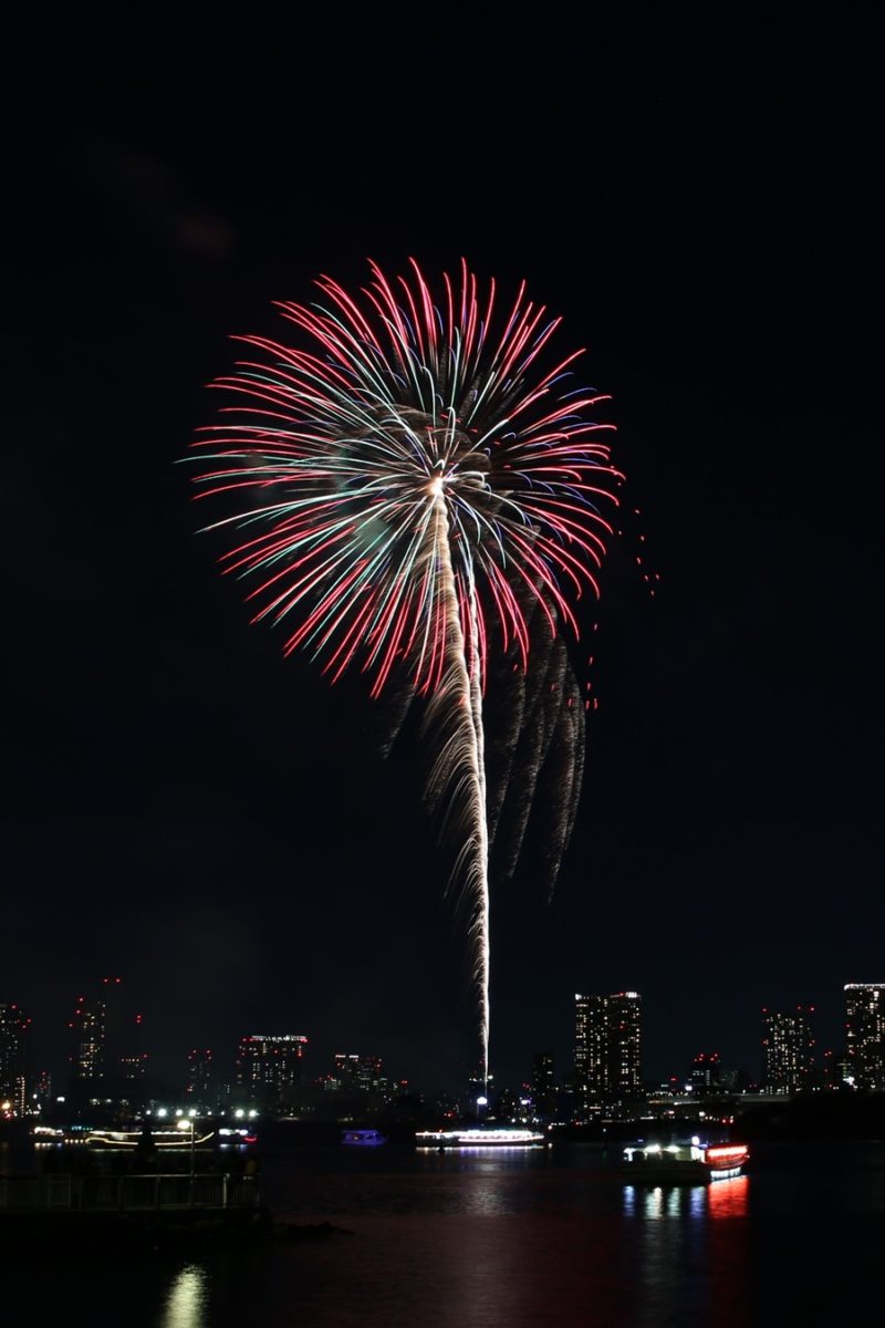 お台場レインボー花火 2014　odaiba tokyo bay  rainbow  fireworks (13)