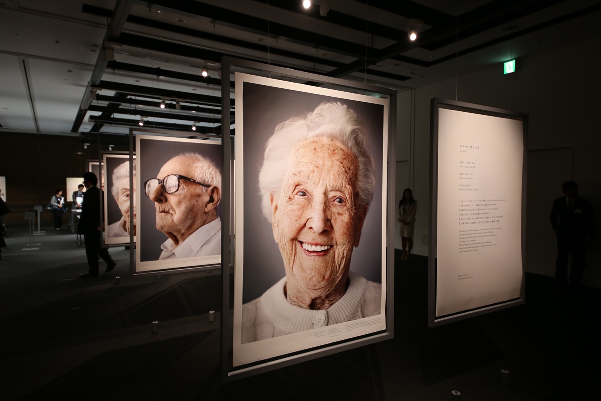100歳の人を撮り続けている写真家の展覧会「100歳の記憶展」 - 虎ノ門ヒルズで開催　centenarian people (2)