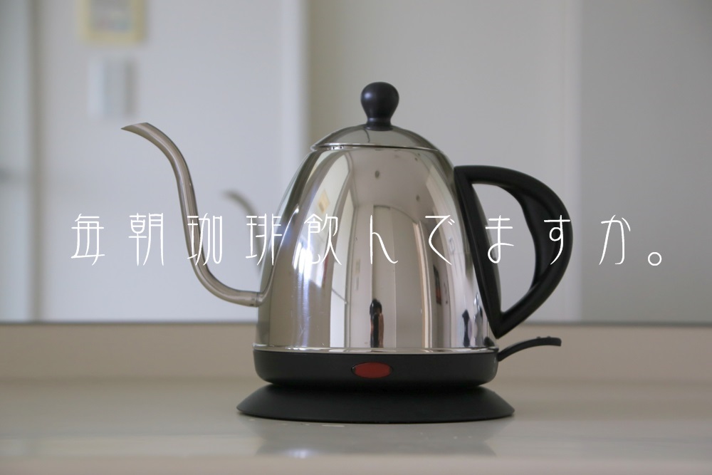 シバデン　細口ノズル　コーヒードリップポット　電気ケトル　電気ポット　shibaden kettle pot (1)