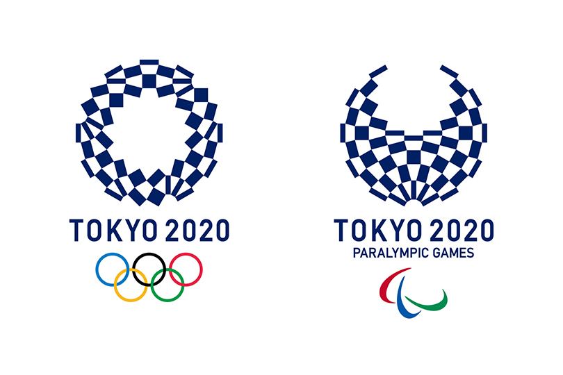 東京2020大会エンブレム　決定作品　組市松紋